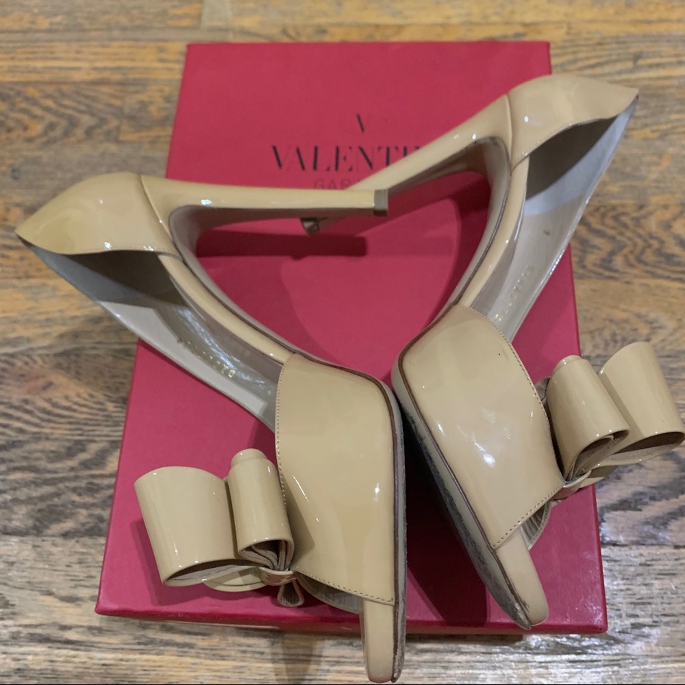 Authentic Valentino Garavani Bow Pump Shoes 38 - Picture 12 of 15